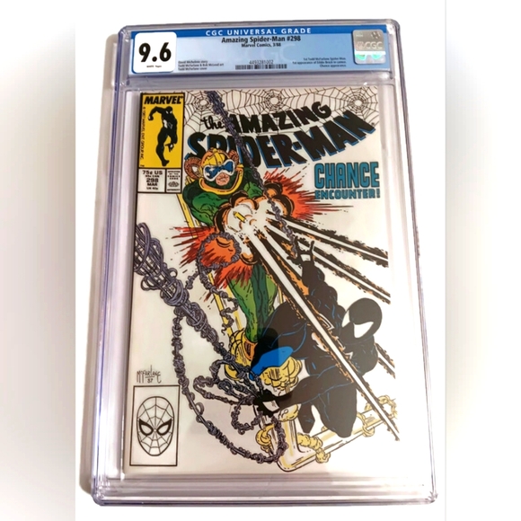 Amazing Spider-man #298  Todd Mcfarlane Venom  cgc 9.6 w  1988 clean slab - Picture 4 of 4